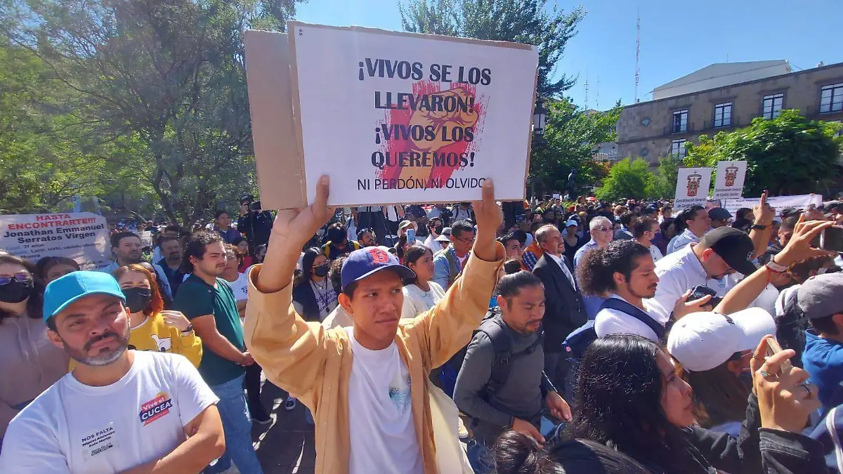 Marchan por la Paz y la Justicia